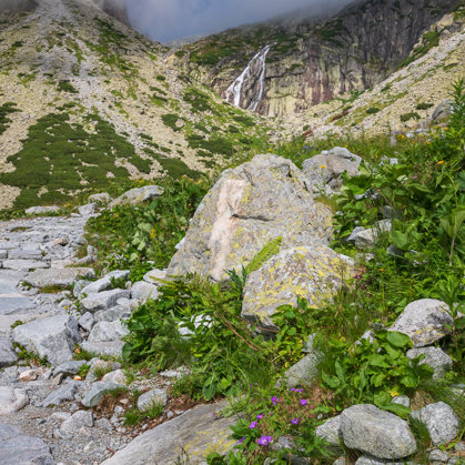 Vysoké Tatry, Malá studená dolina - Velký hang