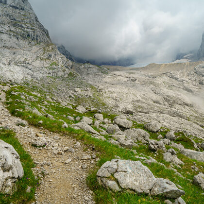 Dachsteingebirge, Adamek Hütte