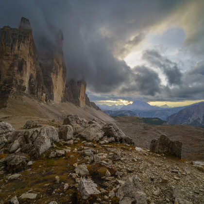 Tre Cime di Lavaredo, Dolomity